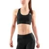 SKINS 3-Series Damen Hi-Impact Bra-Top - Schwarz