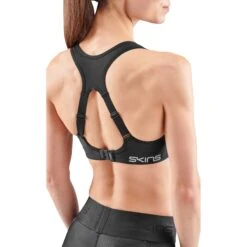 SKINS 3-Series Damen Hi-Impact Bra-Top - Schwarz 15 SKINS 3-Series Damen Hi-Impact Bra-Top - Schwarz -Skins skins 3 series women hi impact bra black 7 1393461