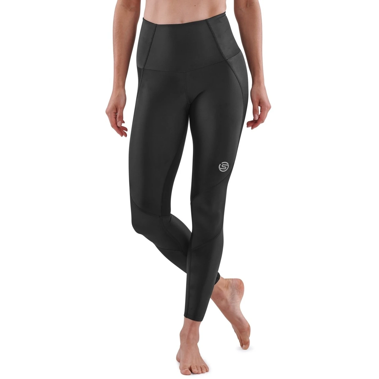 SKINS 3-Series Damen Skyscraper Tights - Schwarz 1 SKINS 3-Series Damen Skyscraper Tights - Schwarz