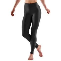 SKINS 3-Series Damen Soft Long Tight - Schwarz