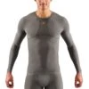 SKINS 5-Series Top Langarm-Shirt - Charcoal