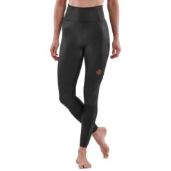 SKINS 5-Series Damen Skyscraper Tights - Schwarz