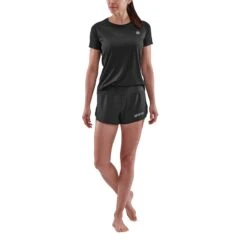 SKINS Activewear 3-Series Laufshorts Damen - Schwarz 9 SKINS Activewear 3-Series Laufshorts Damen - Schwarz -Skins skins activewear 3 series women run shorts black 2 892326