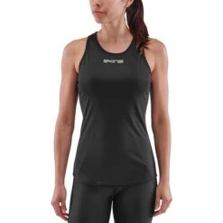 SKINS Activewear 3-Series Tanktop Damen - Schwarz