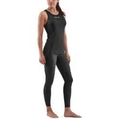 SKINS Activewear 3-Series Tanktop Damen - Schwarz 7 SKINS Activewear 3-Series Tanktop Damen - Schwarz -Skins skins activewear 3 series women tank top black 5 942195