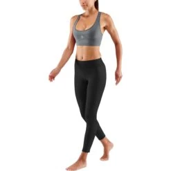 SKINS 3-Series Damen Elite Bra-Top - Charcoal -Skins skins activewear women 3 series elite bra charcoal 6 1131680