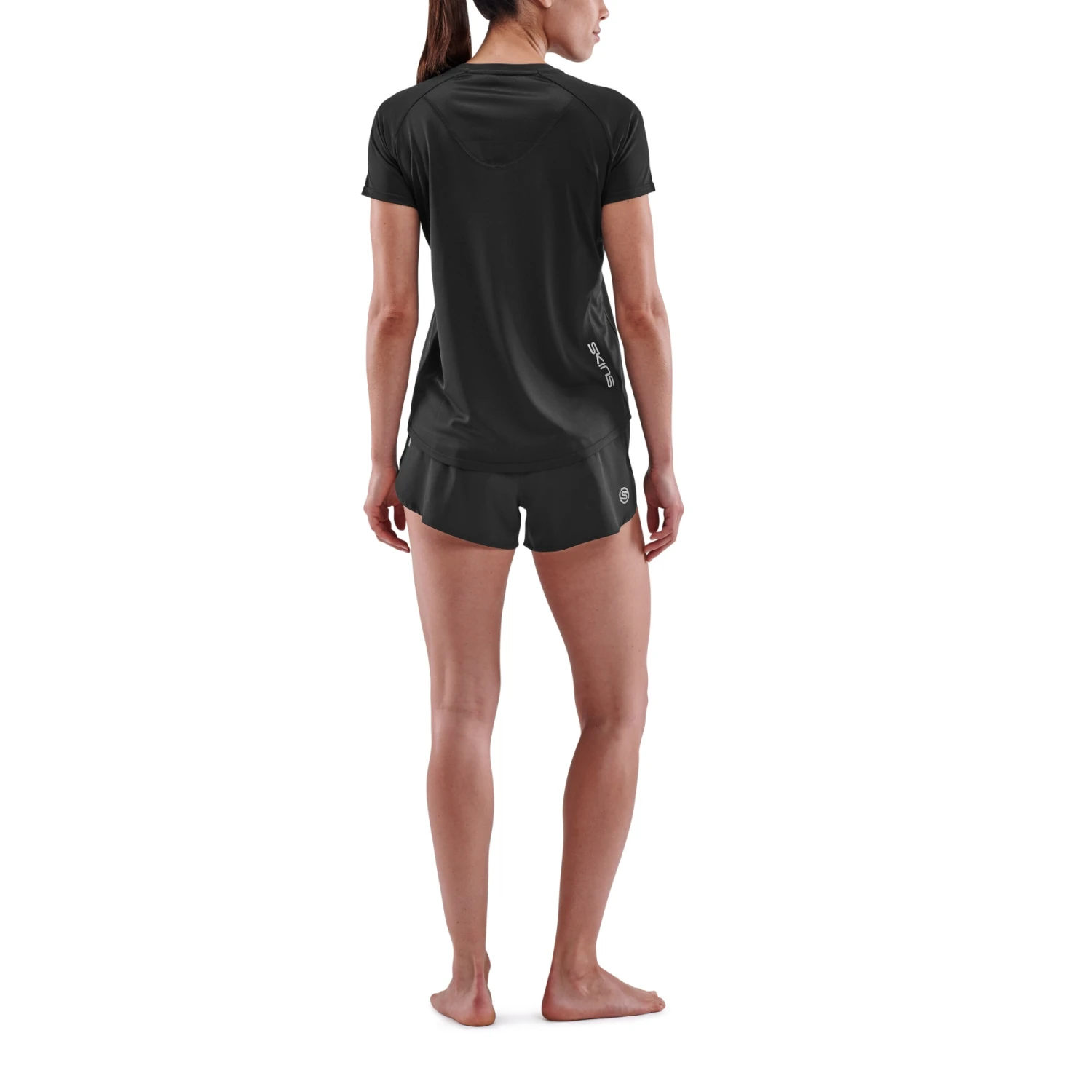 SKINS Activewear 3-Series T-Shirt Damen - Schwarz 7 SKINS Activewear 3-Series T-Shirt Damen - Schwarz – Bild 7