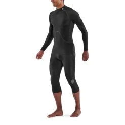 SKINS 3-Series Thermo-Shirt - Schwarz -Skins skins compressio 3 series men thermal long sleeve top black 3 892827