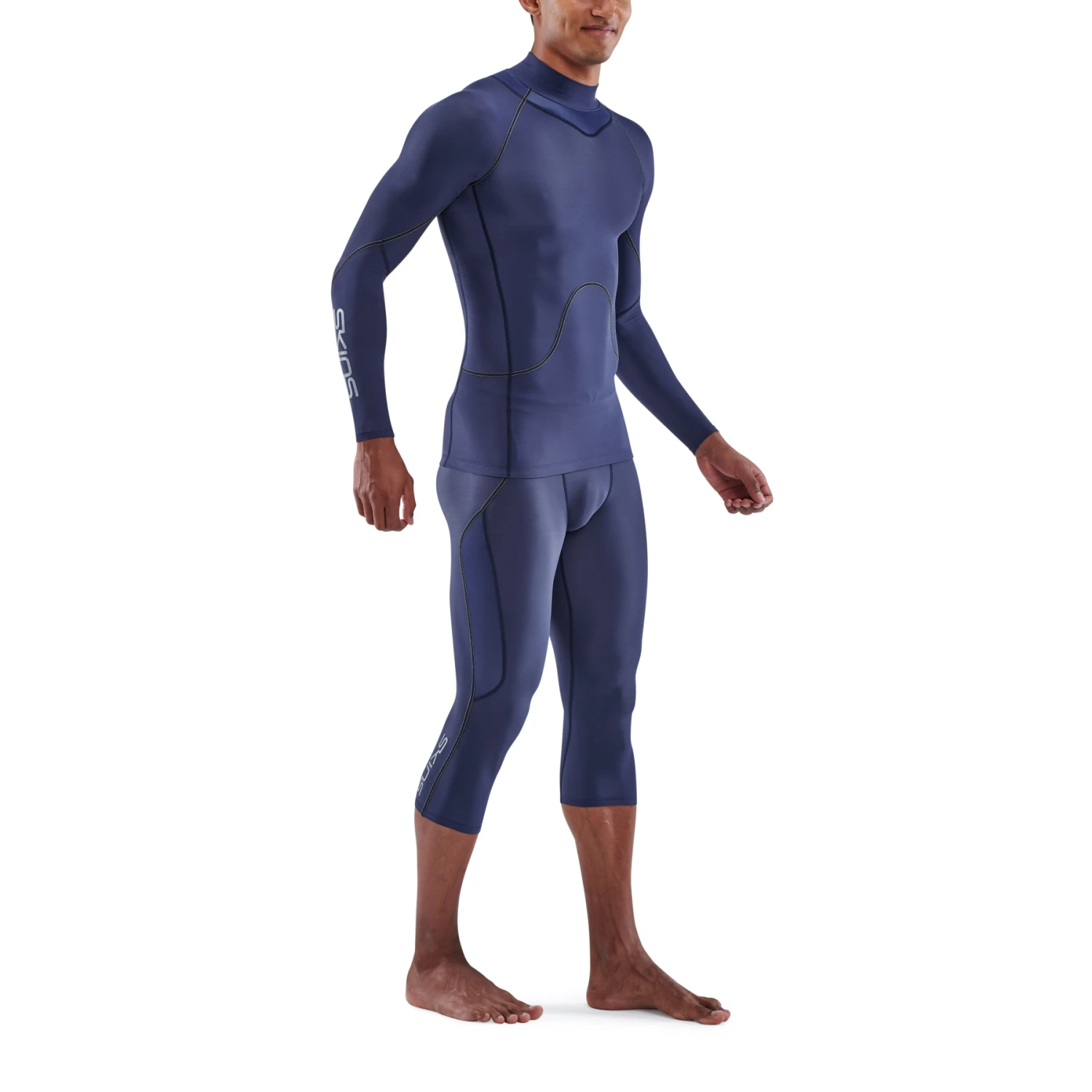 SKINS 3-Series Thermo-Shirt - Navy Blue 4 SKINS 3-Series Thermo-Shirt - Navy Blue – Bild 4