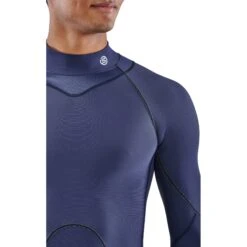 SKINS 3-Series Thermo-Shirt - Navy Blue 11 SKINS 3-Series Thermo-Shirt - Navy Blue -Skins skins compressio 3 series men thermal long sleeve top navy blue 5 892841
