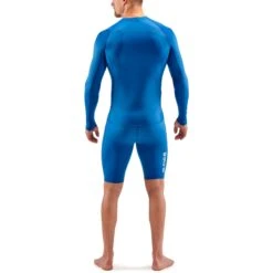 SKINS 1-Series Langarm-Shirt - Bright Blue -Skins skins compression 1 series long sleeve top bright blue 3 1130856