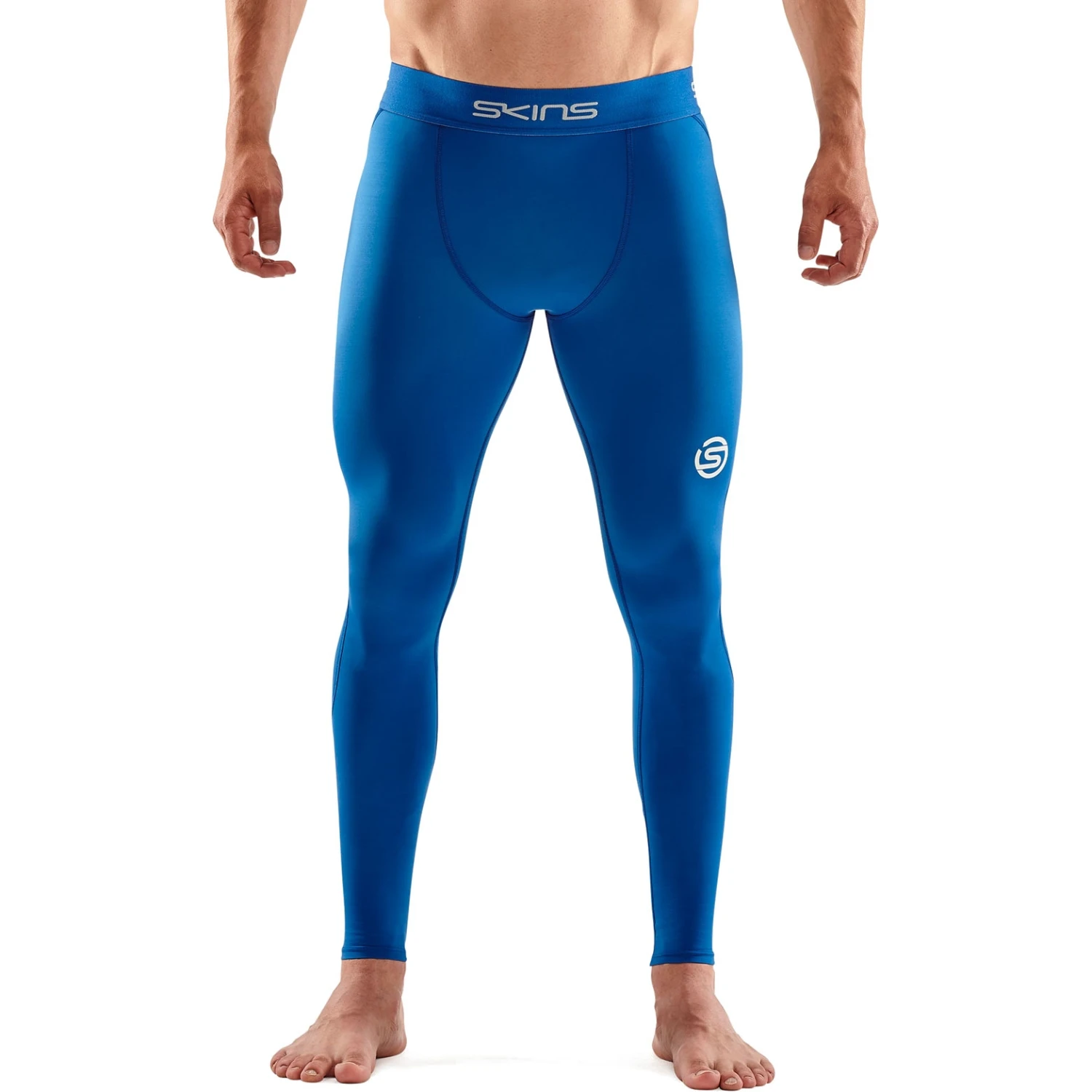 SKINS 1-Series Long Tights - Bright Blue 1 SKINS 1-Series Long Tights - Bright Blue