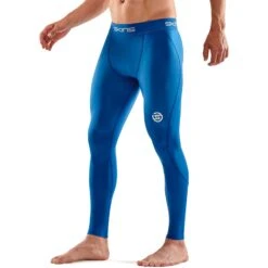 SKINS 1-Series Long Tights - Bright Blue 12 SKINS 1-Series Long Tights - Bright Blue -Skins skins compression 1 series long tights bright blue 4 1215664