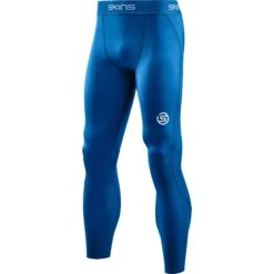 SKINS 1-Series Long Tights - Bright Blue 9 SKINS 1-Series Long Tights - Bright Blue -Skins skins compression 1 series long tights bright blue 6 1215662