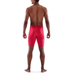 SKINS 1-Series Half Tights - Rot 11 SKINS 1-Series Half Tights - Rot -Skins skins compression 1 series men half tights red 2 941228