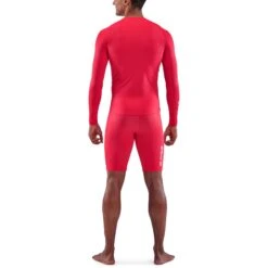 SKINS 1-Series Langarm-Shirt - Rot 9 SKINS 1-Series Langarm-Shirt - Rot -Skins skins compression 1 series men long sleeve top red 2 941235