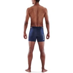 SKINS 1-Series Fitness-Shorts - Navy Blue -Skins skins compression 1 series men shorts navy blue 2 941281