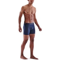 SKINS 1-Series Fitness-Shorts - Navy Blue -Skins skins compression 1 series men shorts navy blue 5 941284