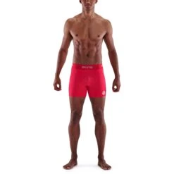 SKINS 1-Series Fitness-Shorts - Rot 9 SKINS 1-Series Fitness-Shorts - Rot -Skins skins compression 1 series men shorts red 3 941287
