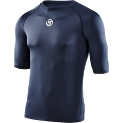 SKINS 1-Series Kurzarmshirt - Navy Blue -Skins skins compression 1 series short sleeve top navy blue 1 1130823