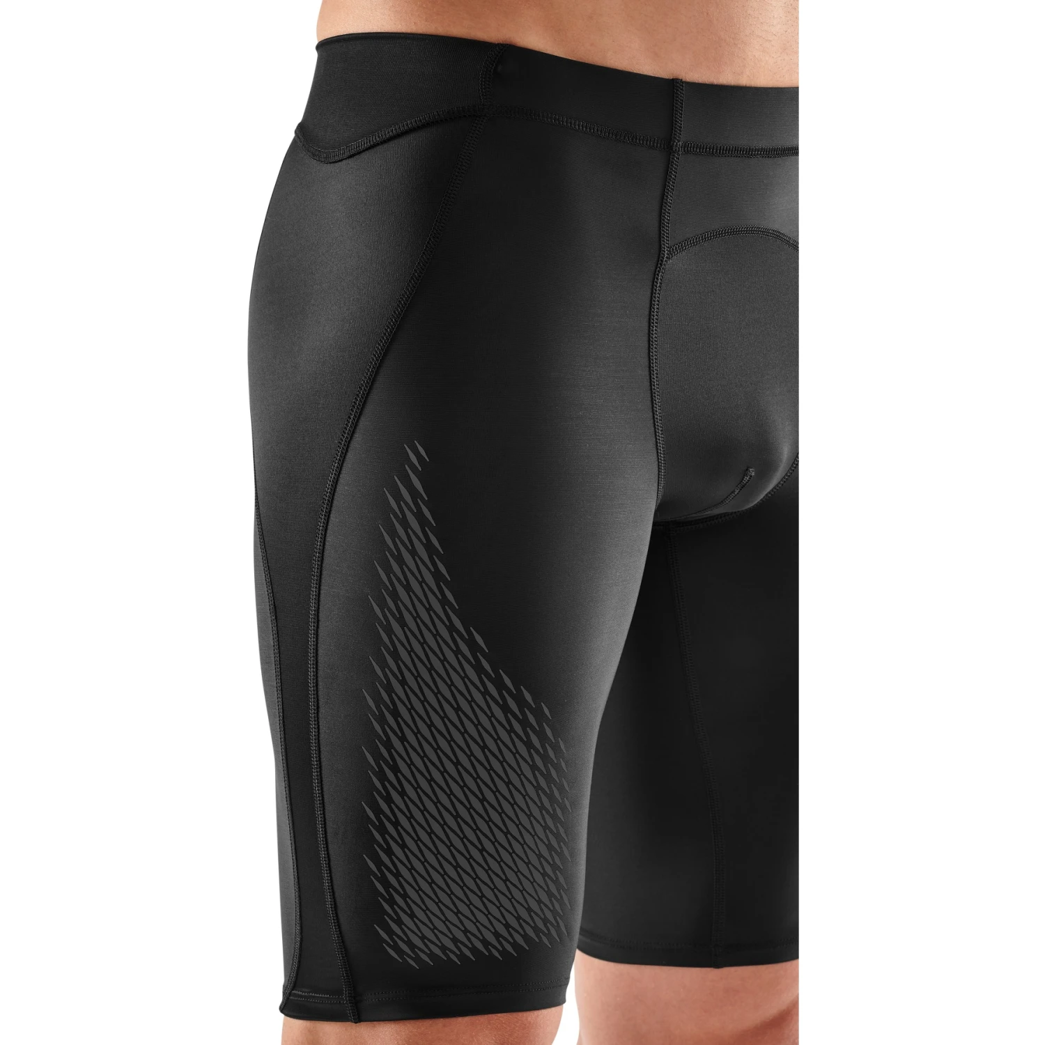 SKINS 3-Series Laufshorts 400 - Black/Stars 5 SKINS 3-Series Laufshorts 400 - Black/Stars – Bild 5