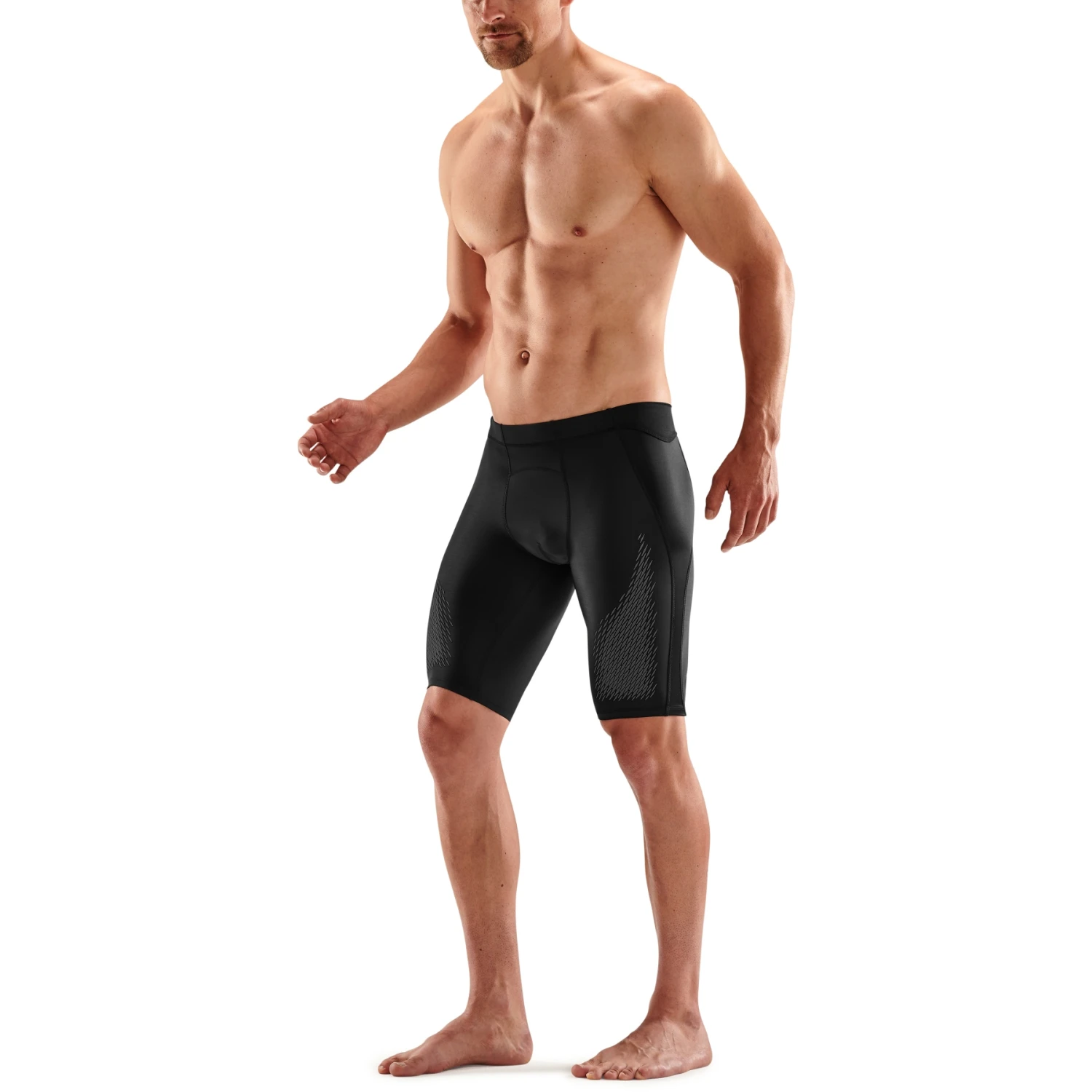 SKINS 3-Series Laufshorts 400 - Black/Stars 8 SKINS 3-Series Laufshorts 400 - Black/Stars – Bild 8