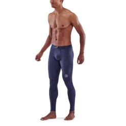 SKINS 3-Series Long Tights - Navy Blue 13 SKINS 3-Series Long Tights - Navy Blue -Skins skins compression 3 series men long tights navy blue 3 893251