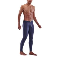 SKINS 3-Series Long Tights - Navy Blue 12 SKINS 3-Series Long Tights - Navy Blue -Skins skins compression 3 series men long tights navy blue 4 893252