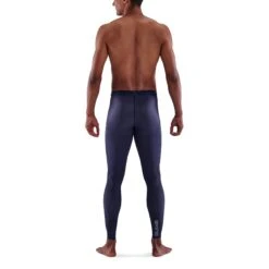 SKINS 3-Series Thermo Long Tights - Navy Blue -Skins skins compression 3 series men thermal long tights black 5 892790