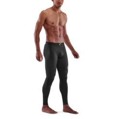 SKINS 3-Series T&R Long Tights - Schwarz -Skins skins compression 3 series men tr long tights black 4 893309