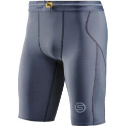 SKINS 3-Series Half Tights - Charcoal 10 SKINS 3-Series Half Tights - Charcoal -Skins skins compression 3 series mens half tights charcoal 3 1067266