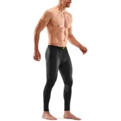 SKINS 3-Series Erholung Long Tights - Black/Graphite 13 SKINS 3-Series Erholung Long Tights - Black/Graphite -Skins skins compression 3 series recovery long tights black graphite 5 1131412