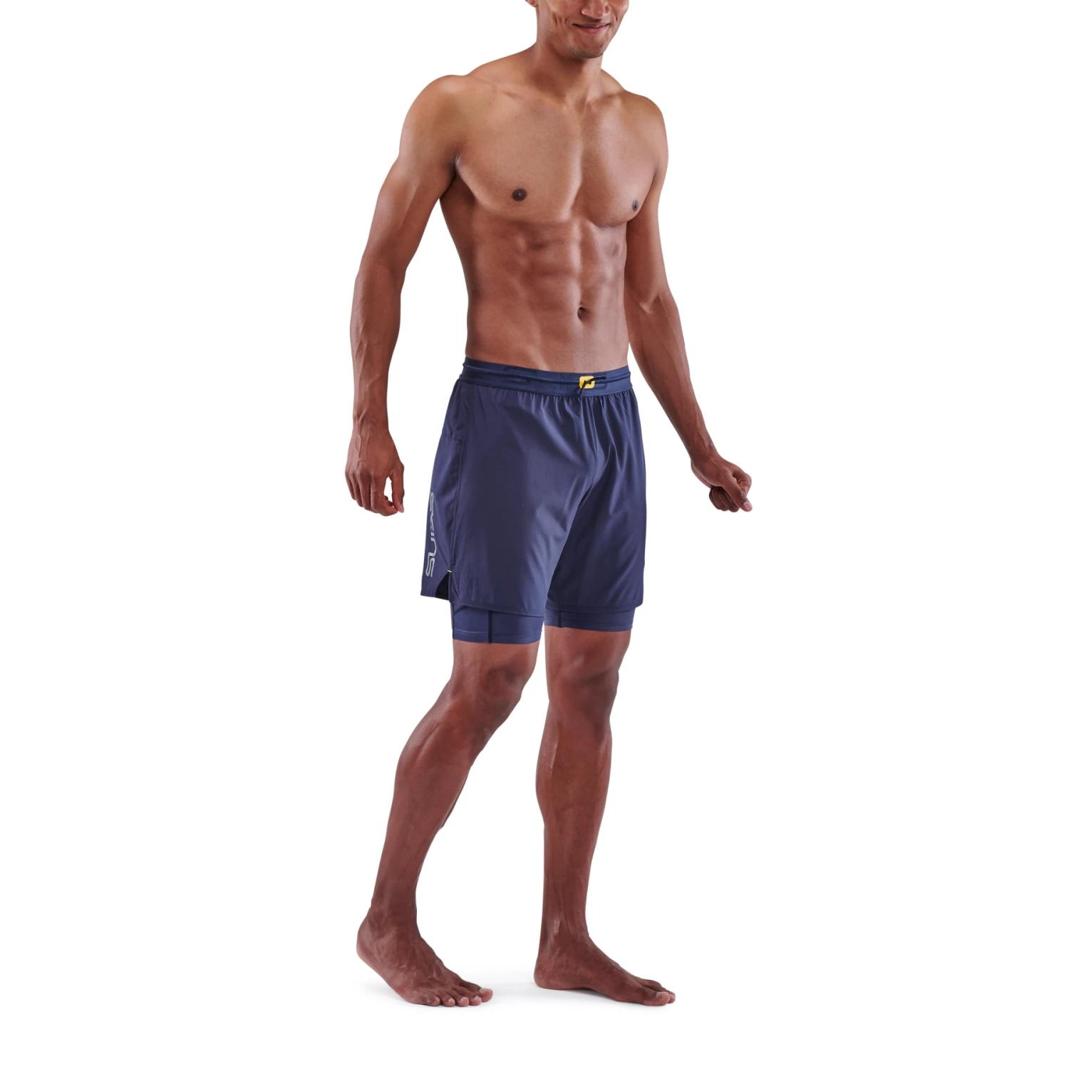 SKINS 3-Series Superpose Fitness-Hose 2-in-1 - Navy Blue 5 SKINS 3-Series Superpose Fitness-Hose 2-in-1 - Navy Blue – Bild 5