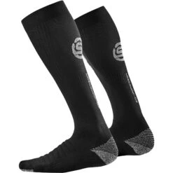 SKINS Compression 3-Series Unisex Performance Socken - Schwarz