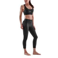 SKINS Compression Damen 3-Series Long Tights - Schwarz 10 SKINS Compression Damen 3-Series Long Tights - Schwarz -Skins skins compression 3 series women 7 8 long tights black 4 893392