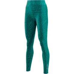 SKINS Compression 3-Series Damen Soft Long Tights - Lt Teal Angle