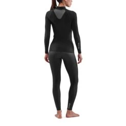 SKINS 3-Series Damen Thermo-Langarmshirt - Schwarz 11 SKINS 3-Series Damen Thermo-Langarmshirt - Schwarz -Skins skins compression 3 series women thermal long sleeve top black 5 892890