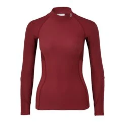 SKINS Compression 3-Series Thermoshirt Damen - Burgundy