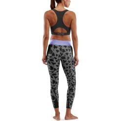 SKINS Compression 3-Series Long Tights Damen - Animal Black 12 SKINS Compression 3-Series Long Tights Damen - Animal Black -Skins skins compression 3 series womens long tights animal black 1 1067951