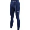 SKINS Compression Damen 3-Series Nahtlose Long Tights - Navy Blue
