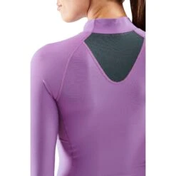 SKINS Compression 3-Series Thermoshirt Damen - Amethyst -Skins skins compression 3 series womens thermal long sleeve top amethyst 5 1067608