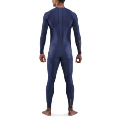 SKINS 5-Series Top Langarm-Shirt - Navy Blue -Skins skins compression 5 series men top long sleeve navy blue 6 893707