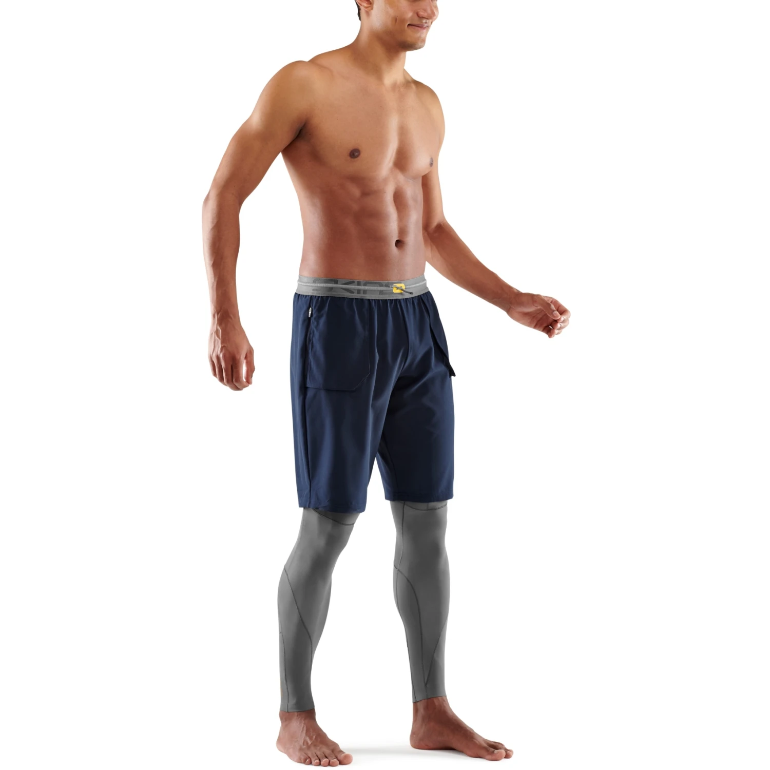 SKINS Compression 5-Series T&R Long Tights - Battleship 6 SKINS Compression 5-Series T&R Long Tights - Battleship – Bild 6