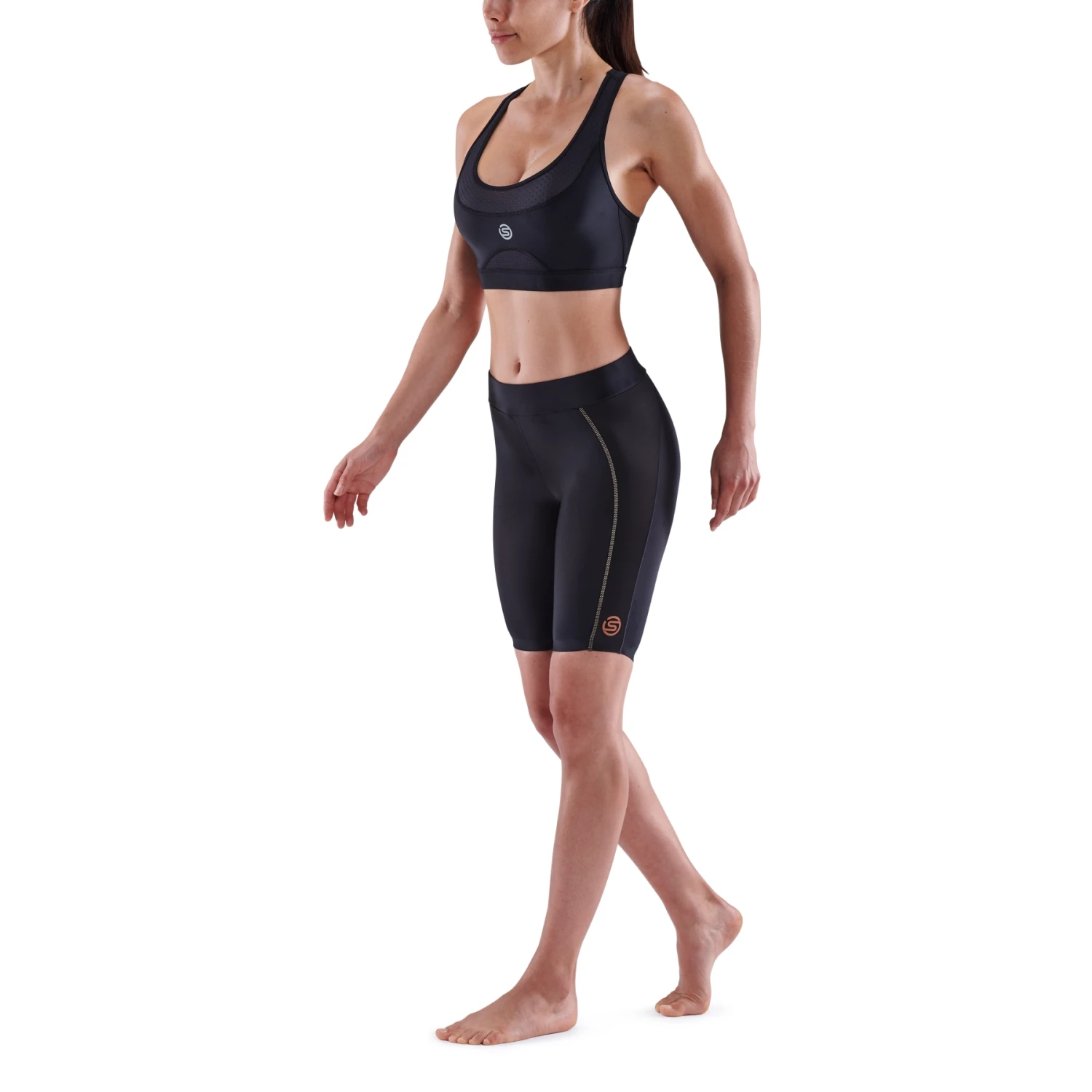 SKINS 5-Series Damen Half Tights - Schwarz 4 SKINS 5-Series Damen Half Tights - Schwarz – Bild 4