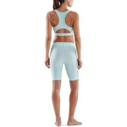 SKINS Compression 5-Series Half Tights Damen - Opal -Skins skins compression 5 series women half tights opal 2 941889