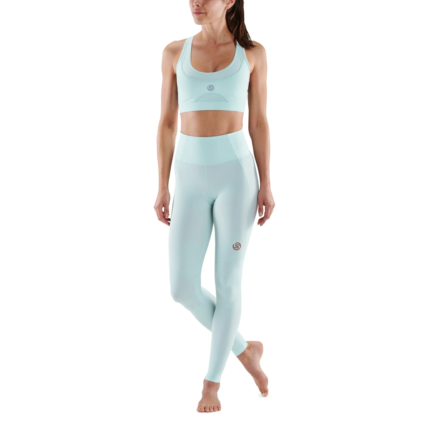 SKINS Compression 5-Series Skyscraper Long Tights Damen - Opal 4 SKINS Compression 5-Series Skyscraper Long Tights Damen - Opal – Bild 4