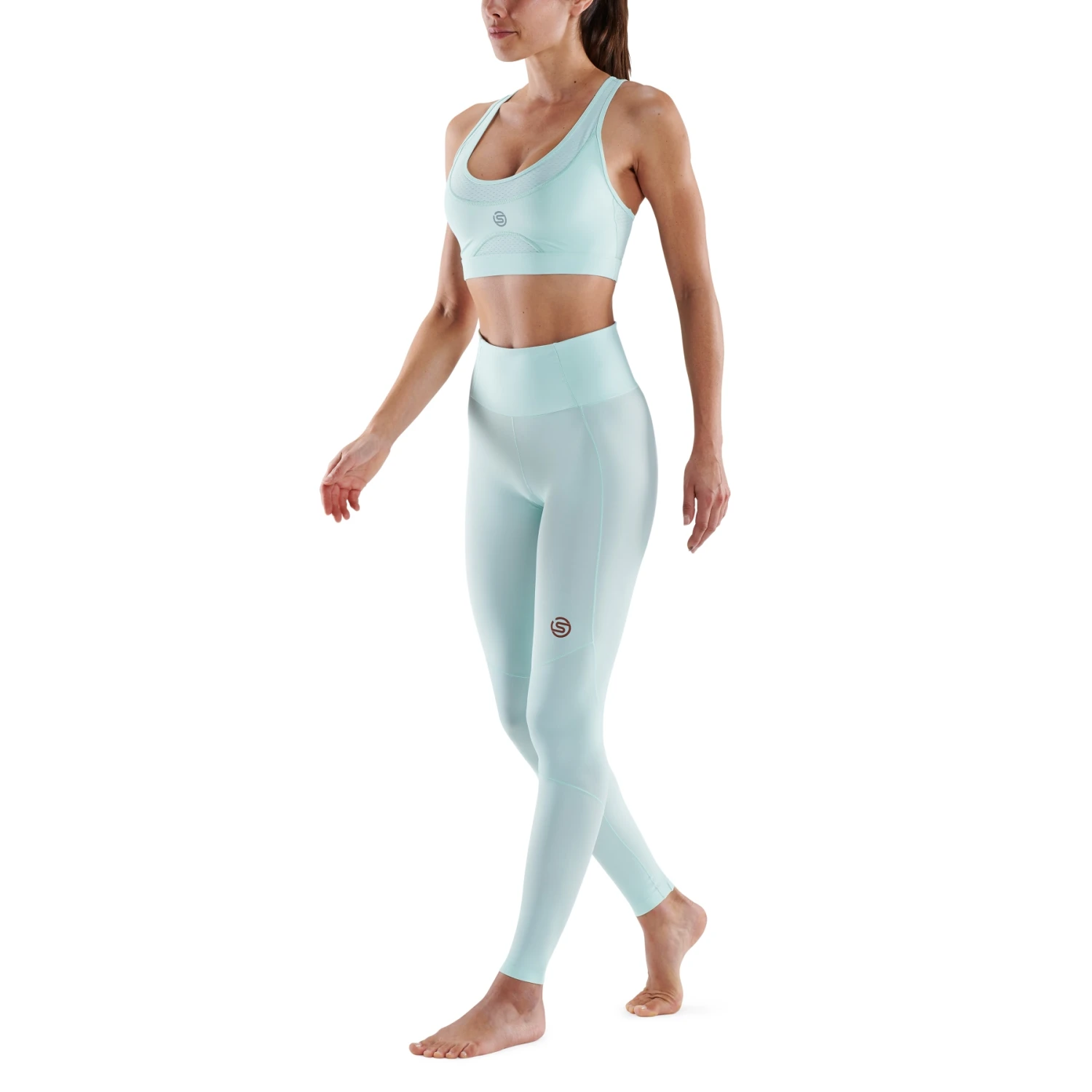 SKINS Compression 5-Series Skyscraper Long Tights Damen - Opal 5 SKINS Compression 5-Series Skyscraper Long Tights Damen - Opal – Bild 5