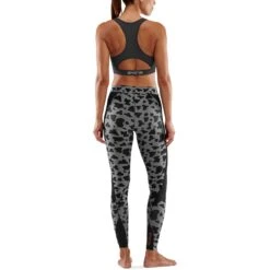 SKINS Compression 5-Series 7/8 Tights Damen - Animal Black 13 SKINS Compression 5-Series 7/8 Tights Damen - Animal Black -Skins skins compression 5 series womens 7 8 long tights animal black 6 1068385