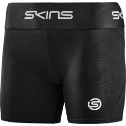 SKINS 1-Series Damen Laufshorts - Schwarz -Skins skins compression women 1 series running shorts black 1 1131243