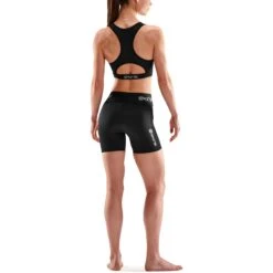 SKINS 1-Series Damen Laufshorts - Schwarz -Skins skins compression women 1 series running shorts black 3 1131245